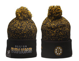 Boston Bruins NHL Knit Beanie Hats YP 2