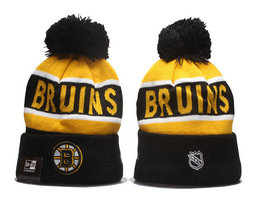 Boston Bruins NHL Knit Beanie Hats YP 3
