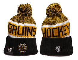 Boston Bruins NHL Knit Beanie Hats YP 4