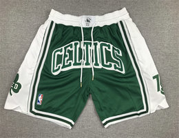 Boston Celtics 2022 City 75th White Shorts