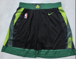 Boston Celtics Black 2025 City NBA Shorts