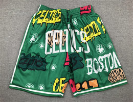 Boston Celtics Doodle 2024 Shorts