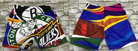 Boston Celtics Rainbow pocket pants Mitchell&ness Shorts