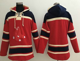 Boston Red Sox Blank Red Sawyer Hooded Sweatshirt Baseball Hoodie