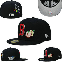 Boston Red Sox MLB Fitted hats 0594 5