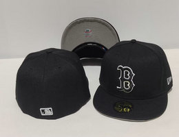 Boston Red Sox MLB Fitted hats 60do 4