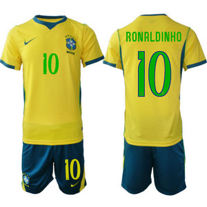 Brazil #10 Bonaldinho Home 2026 World Cup Soccer jersey