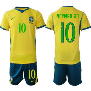 Brazil #10 Neymar Jr Home 2026 World Cup Soccer jersey