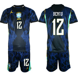 Brazil #12 Bento Away 2026 World Cup Soccer jersey