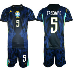 Brazil #5 Casemiro Home Away 2026 World Cup Soccer jersey