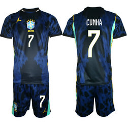 Brazil #7 Cvnha Home Away 2026 World Cup Soccer jersey