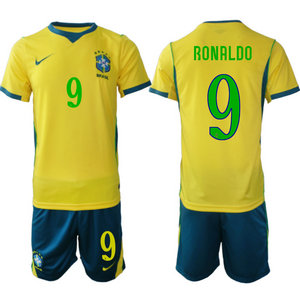 Brazil #9 Ronaldo Home 2026 World Cup Soccer jersey