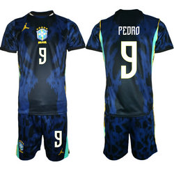 Brazil #9 Pedro Away 2026 World Cup Soccer jersey
