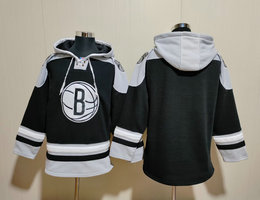 Brooklyn Nets Blank Stitched Hoodies