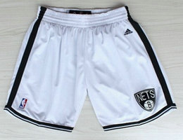 Brooklyn Nets White Swingman Shorts