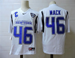 Buffalo Bulls #46 Khalil Mack White College Football Jersey