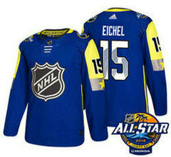 Buffalo Sabres #15 Jack Eichel Blue 2018 NHL All-Star Stitched Ice Hockey Jersey