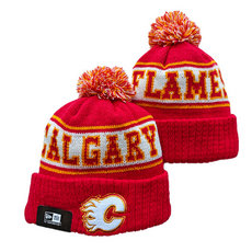 Calgary Flames NHL Knit Beanie Hats 3