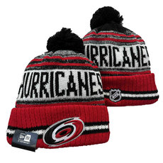 Carolina Hurricanes NHL Knit Beanie Hats 1