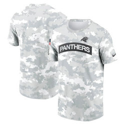 Carolina Panthers 2024 Camo Salute To Service T-shirt