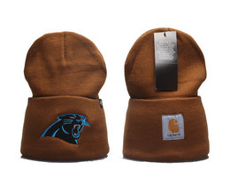 Carolina Panthers NFL Knit Beanie Hats YP 1