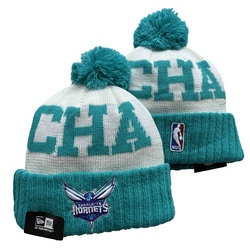 Charlotte Hornets NBA Knit Beanie Hats YD 1