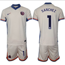 Chelsea 2024-25 #1 SANCHEZ away Soccer Club Jersey