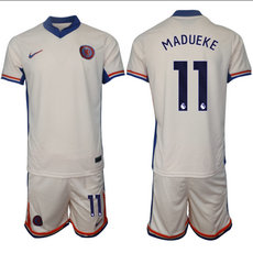 Chelsea 2024-25 #11 MADUEKE away Soccer Club Jersey