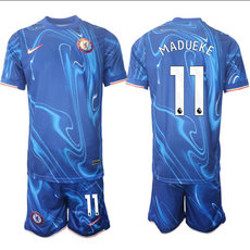 Chelsea 2024-25 #11 MADUEKE home Soccer Club Jersey