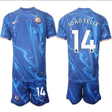 Chelsea 2024-25 #14 JOAO FELIX home Soccer Club Jersey