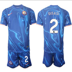 Chelsea 2024-25 #2 DISASI home Soccer Club Jersey