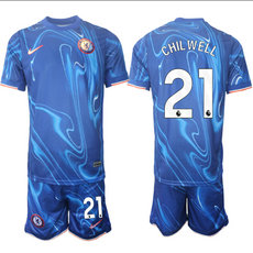 Chelsea 2024-25 #21 CHIL WELL home Soccer Club Jersey