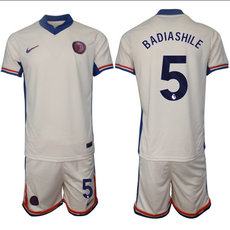Chelsea 2024-25 #5 BADIASHILE away Soccer Club Jersey