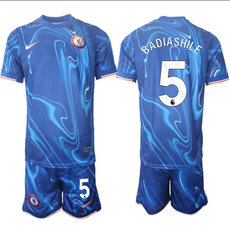 Chelsea 2024-25 #5 BADIASHILE home Soccer Club Jersey