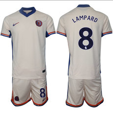 Chelsea 2024-25 #8 LAMPARD away Soccer Club Jersey