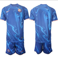 Chelsea 2024-25 Blank home Soccer Club Jersey