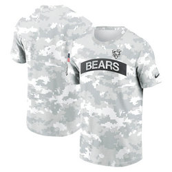 Chicago Bears 2024 Camo Salute To Service T-shirt