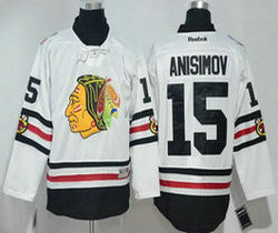Chicago Blackhawks #15 Artem Anisimov White 2017 Winter Classic Stitched NHL Jersey