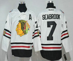 Chicago Blackhawks #7 Brent Seabrook White 2017 Winter Classic Stitched NHL Jersey