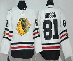 Chicago Blackhawks #81 Marian Hossa White 2017 Winter Classic Stitched NHL Jersey