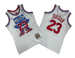 Chicago Bulls #23 Michael Jordan White 1991 Hardwood Classic Authentic Stitched NBA Jersey