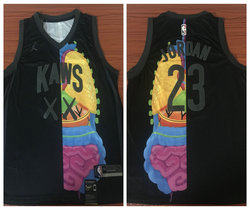 Chicago Bulls KAWS x 23 Jordan x NBA three party joint jerseys