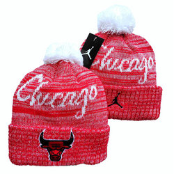 Chicago Bulls Knit Beanie NBA Hats YD 2110