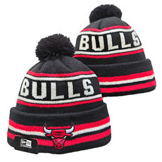 Chicago Bulls NBA Knit Beanie Hats YD 1