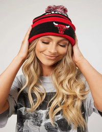 Chicago Bulls NBA Knit Beanie Hats Yd 10