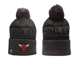Chicago Bulls NBA Knit Beanie Hats Yp 1