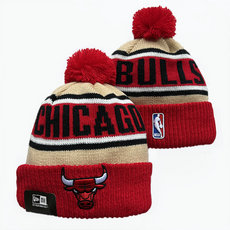 Chicago Bulls NBA Knit Beanie Hats Yd 11