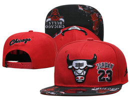 Chicago Bulls NBA Snapbacks Hats YD 07