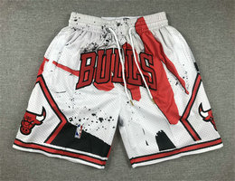 Chicago Bulls White 2023 Shorts