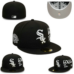 Chicago White Sox MLB Fitted hats 0594 25